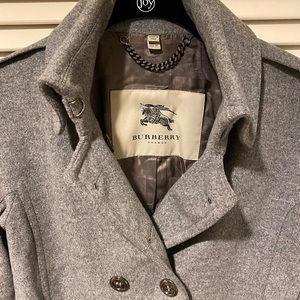 Burberry London Wool / Cashmere Trench Coat